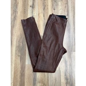 Veronica‎ Beard 100% Lamb Leather Pants – Size 0 – Brown Luxe